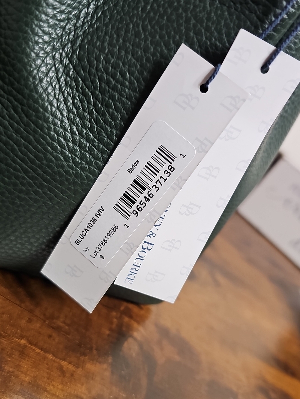 Dooney and Bourke Lucca Leather Barlow In IVY - Picture 2 of 10